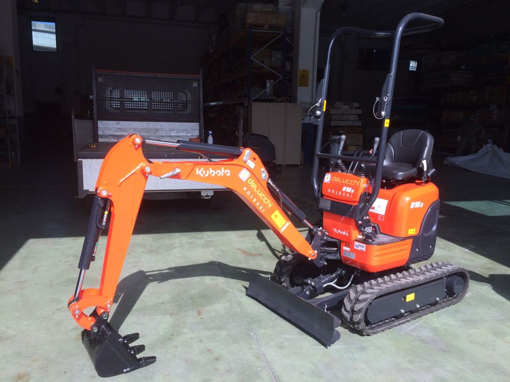 Miniescavatore cingolato Kubota U10-3