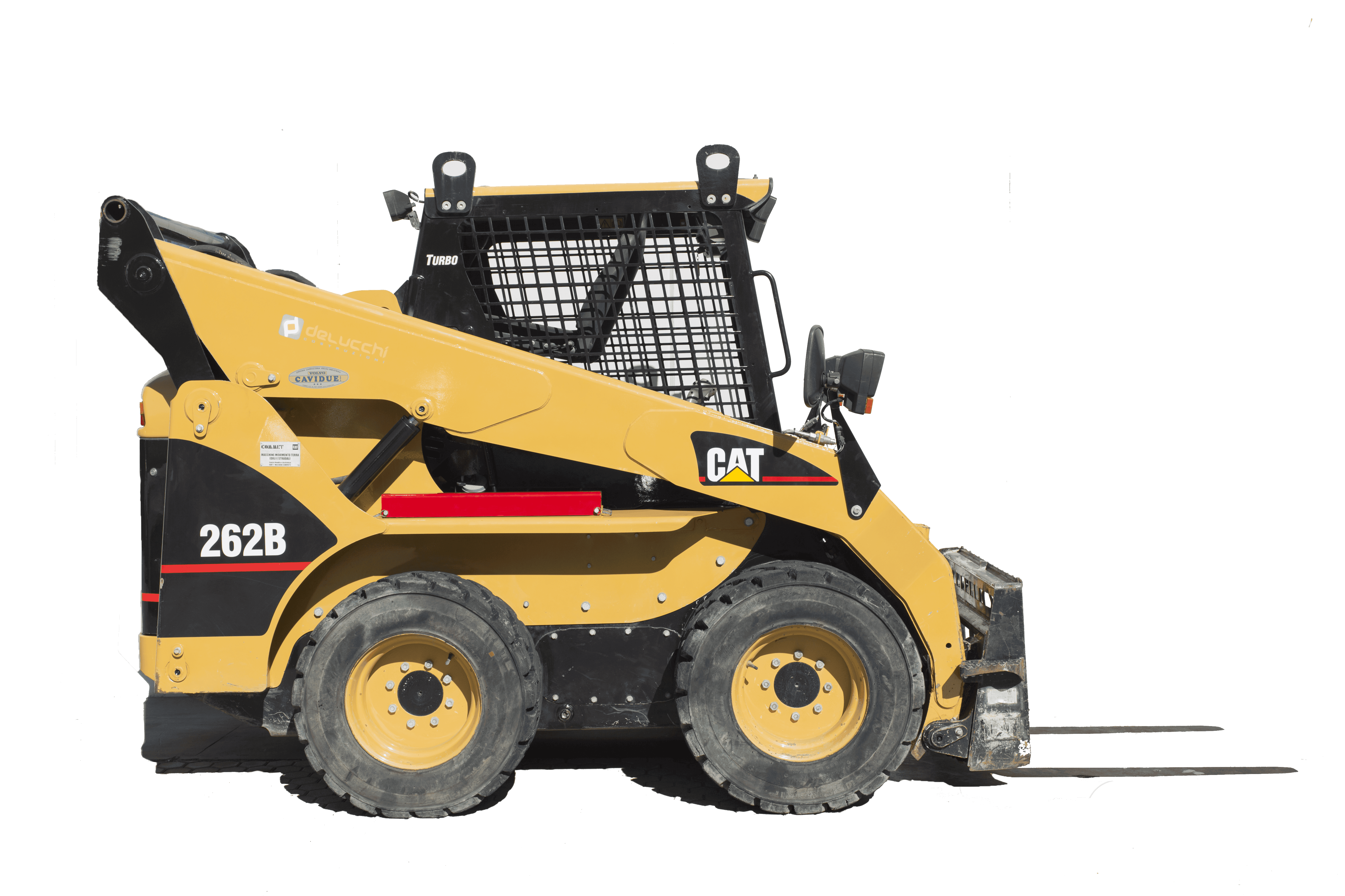 Pala gommata CAT 262B