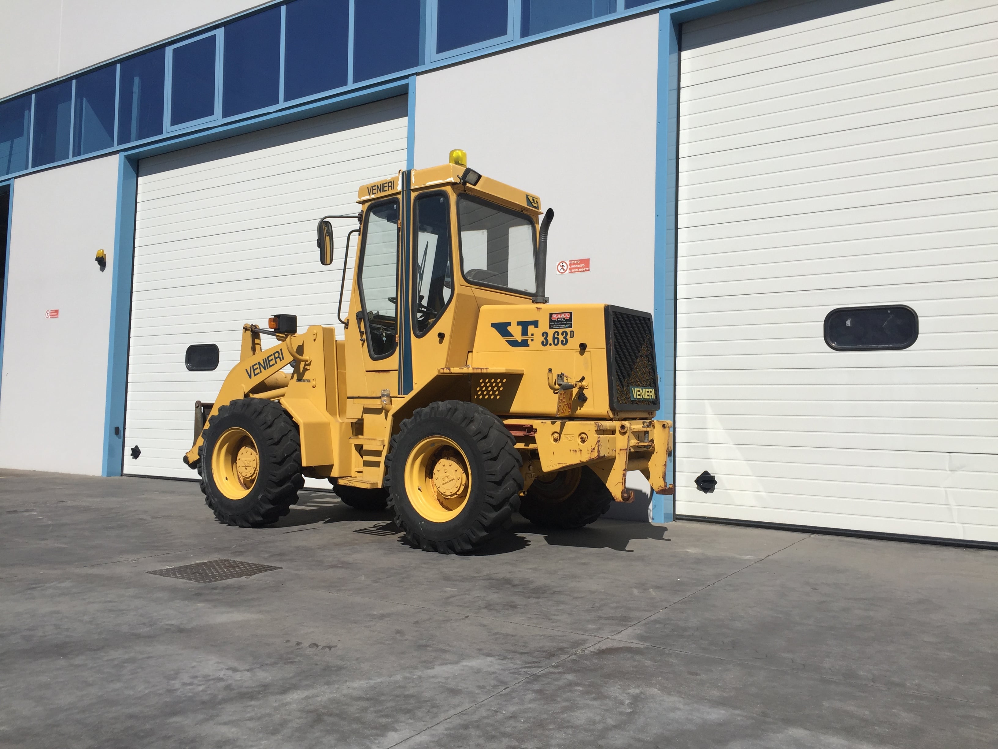 Pala gommata Venieri VF 3.63D